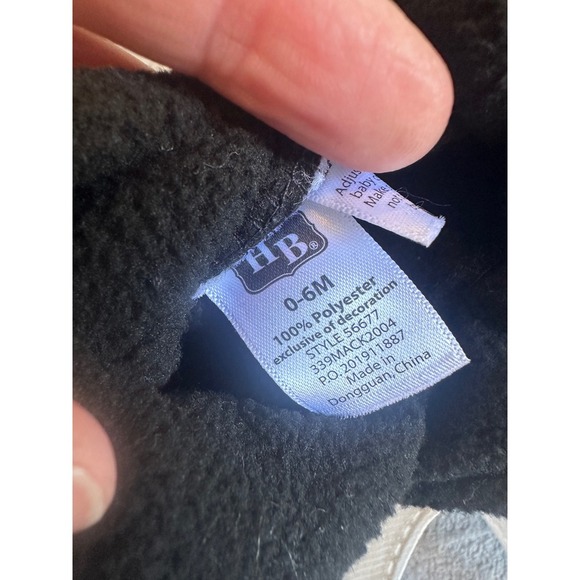 Penguin baby booties, fleece feet wraps - Picture 3 of 4